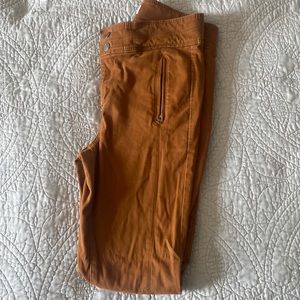 Loft zip pocket sateen trousers